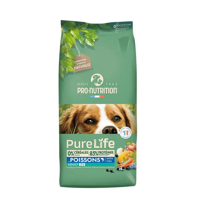 Pure Life Grain-Free Dog Senior 7+ Pescados