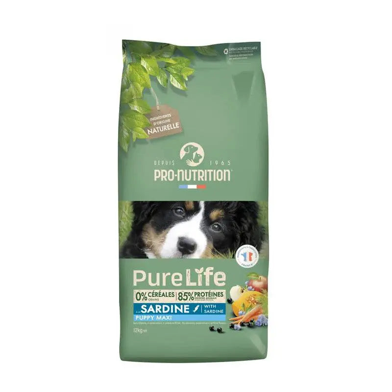 Pure Life Grain-Free Dog Puppy Maxi Sardine