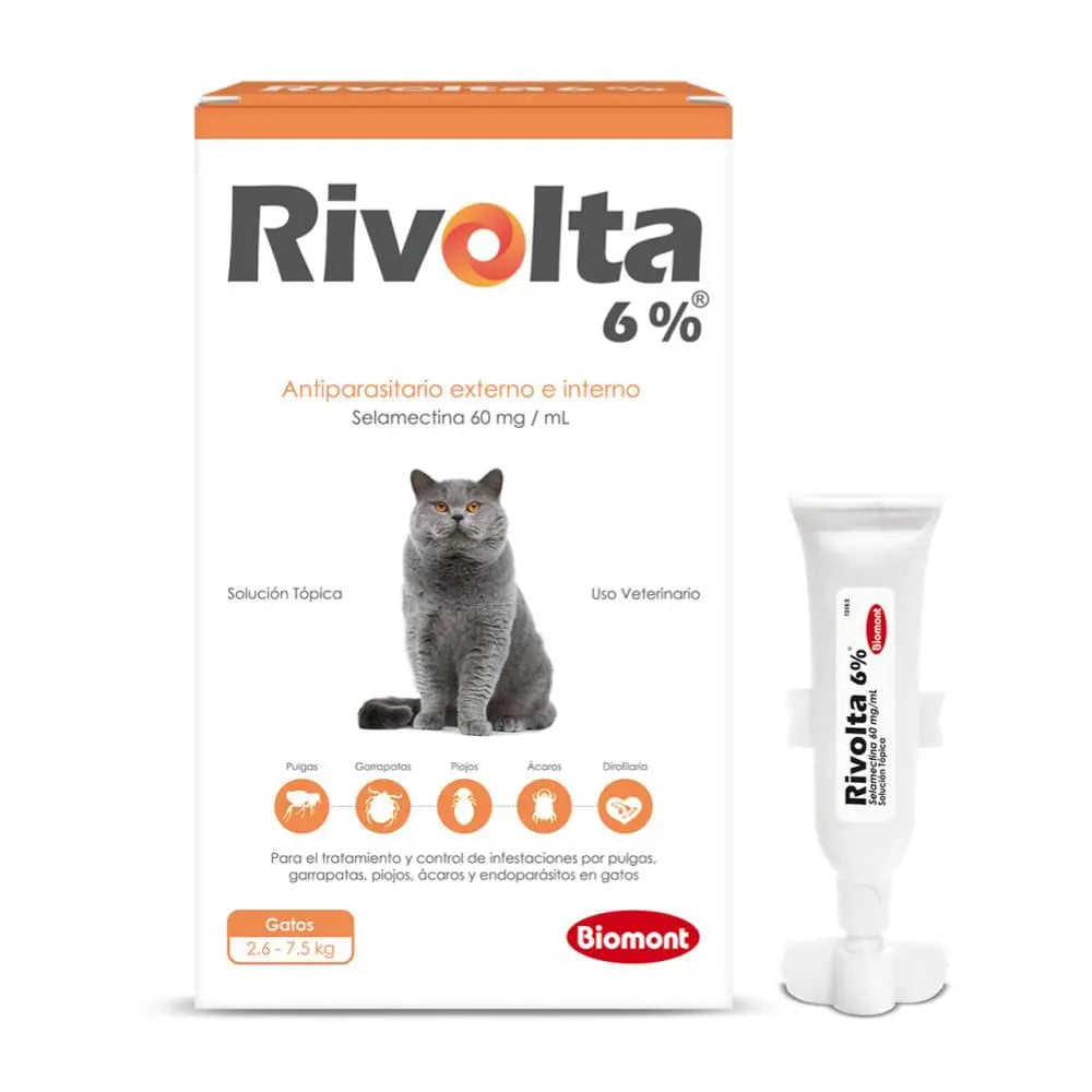 Rivolta 6% Gatos de 2.6-7.5kg