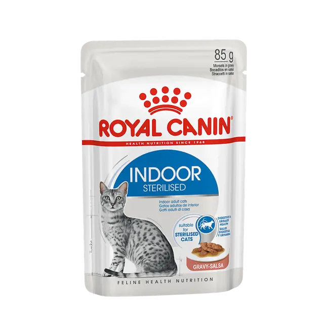 Royal Canin FHN Indoor Sterilized Morsels in Gravy