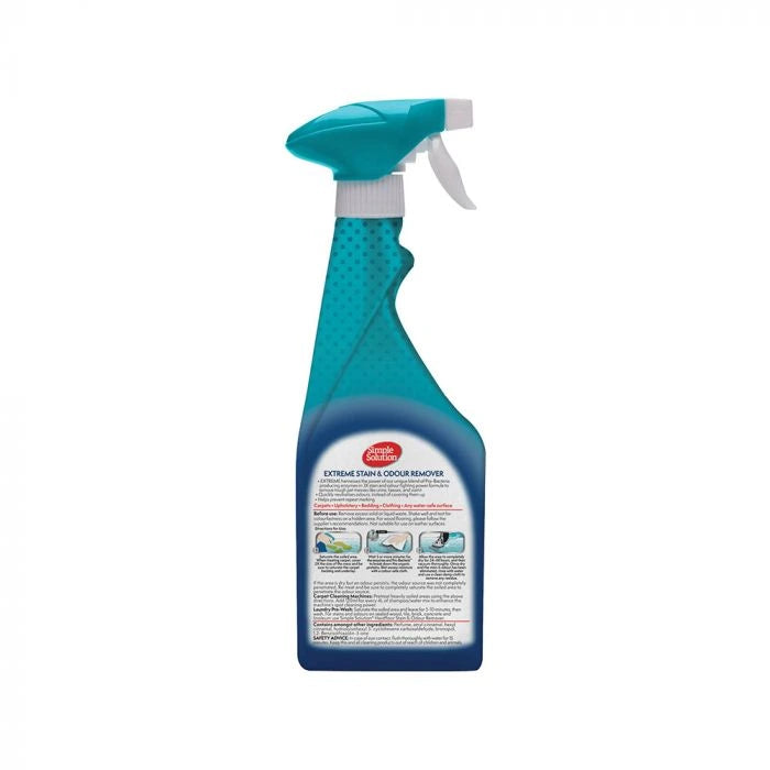 Simple Solution SS Extreme Dog Spray Removedor de Manchas y Olores 500ml
