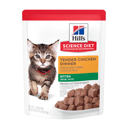 Hills SD Kitten Tender Chicken Dinner Pouch